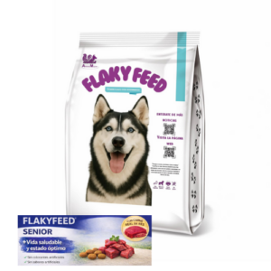 croquetas para perro senior super premium | flakyfeed